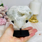 Druzy Agate Pentagon Freeform On Stand 12cm 598g