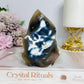 Large Orca Agate Flame 10cm