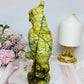 Large Chunky Jade Carved Parrot (Bird) 20.5cm 820g