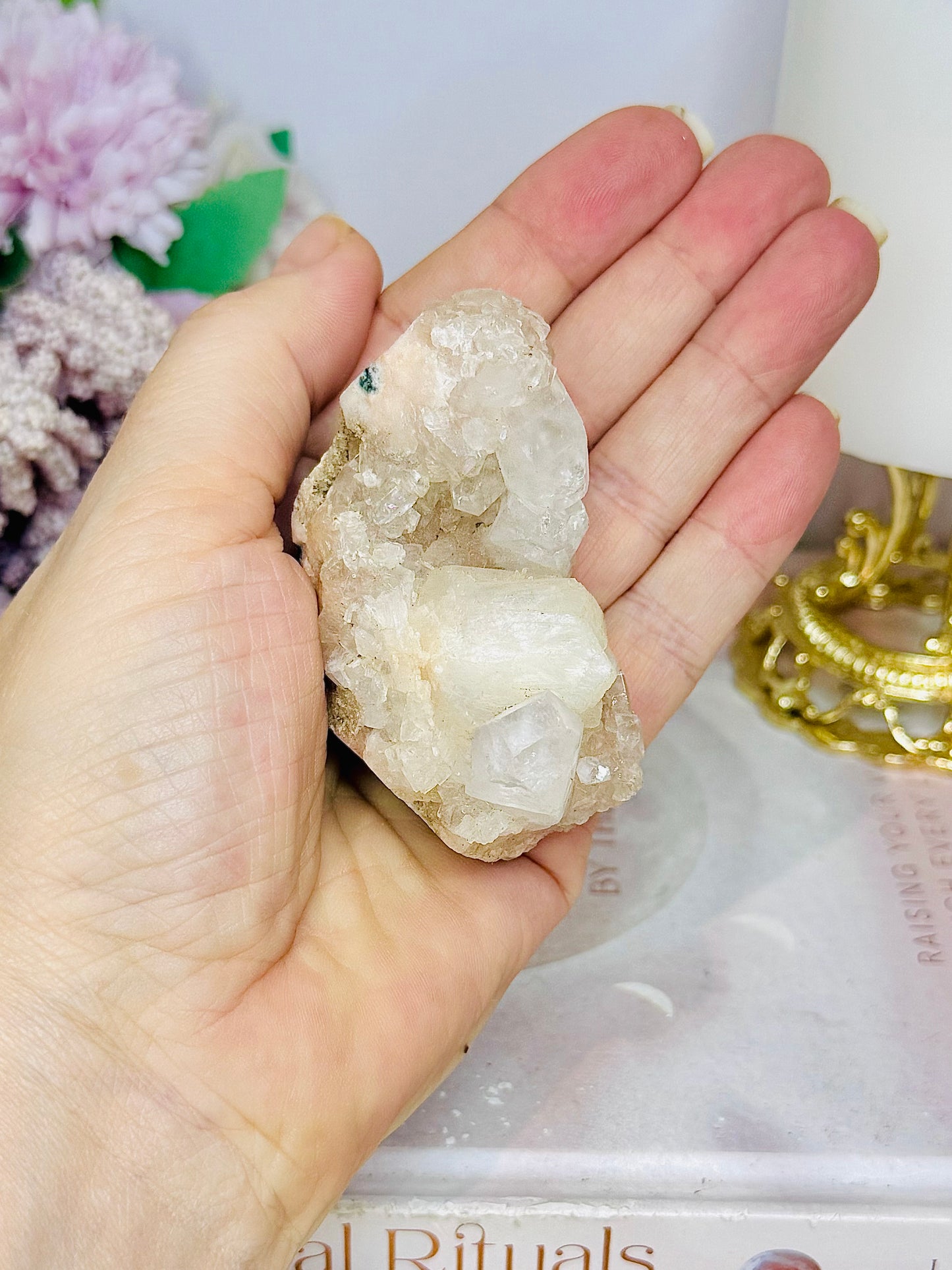 Natural Apophyllite Cluster 7cm