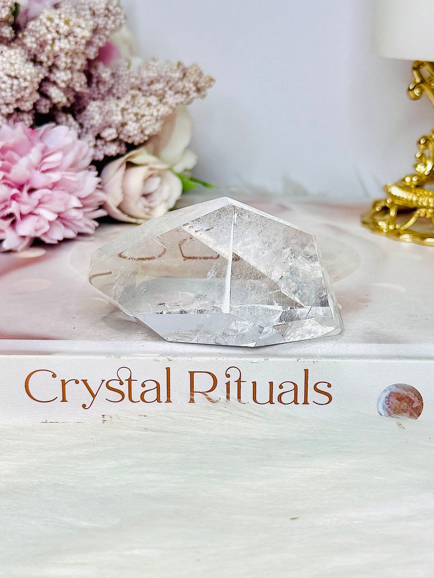 High Grade Clear Quartz Freeform 7cm