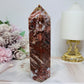 Druzy Ocean Jasper Tower 14cm