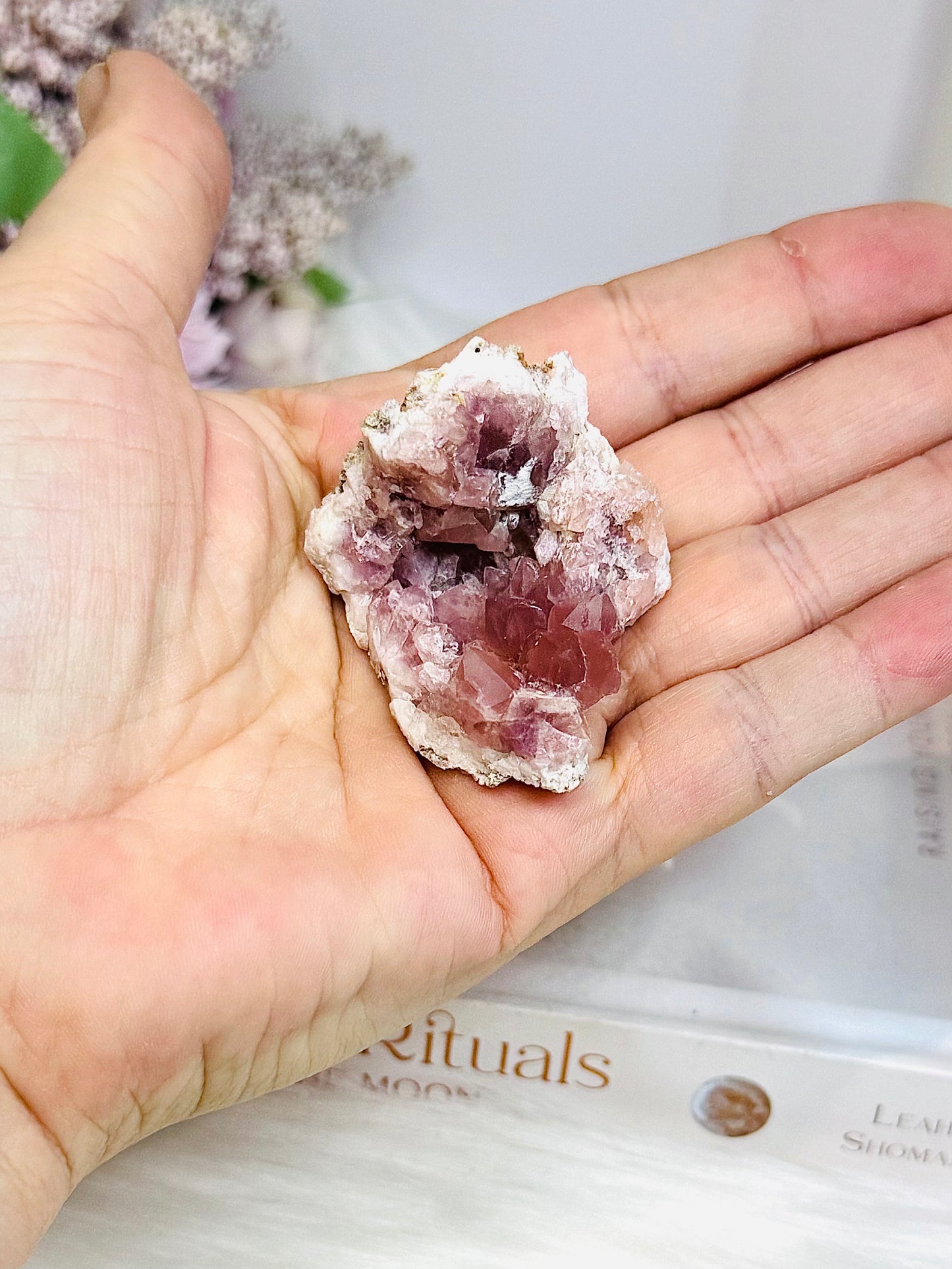 Pink Amethyst Geode