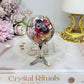 Mexican Lace Agate Sphere on Stand 118g