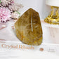 Natural Golden Healer Quartz Polished Freeform 10cm 421g