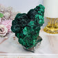 High Grade Botryoidal Velvet Malachite Specimen 10cm 467g