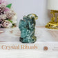 Moss Agate Mythical Creature 6.5cm