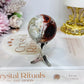 Mexican Lace Agate Sphere on Stand 109g