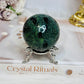 Green Kambaba Jasper on Stand 235g