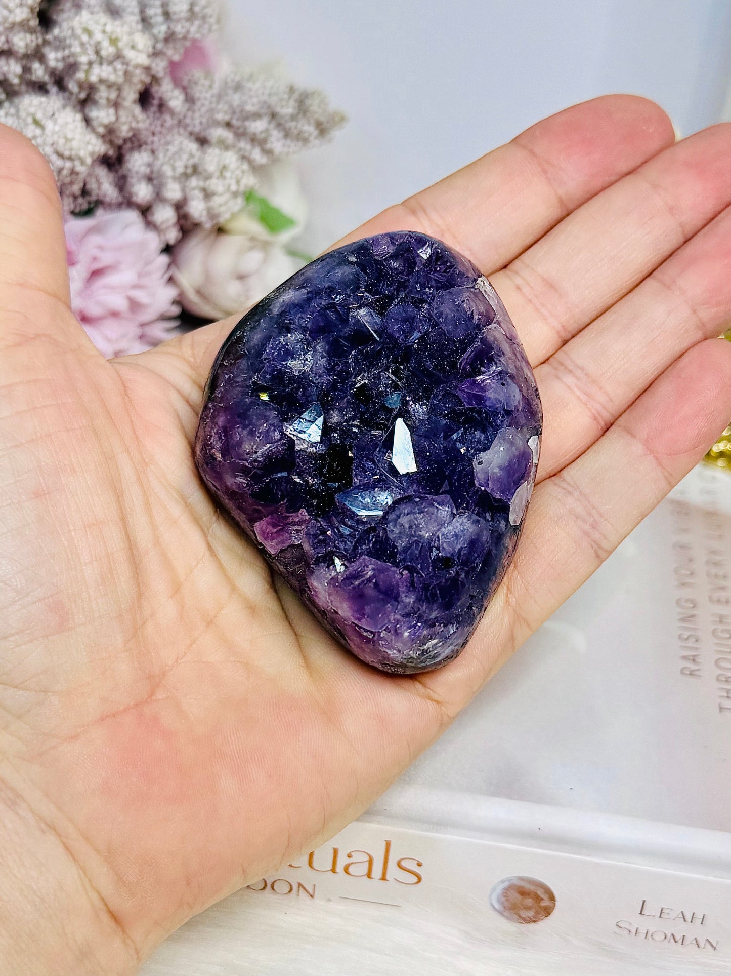 High Grade Amethyst Cluster Freeform 7cm