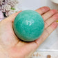 Large Green Aventurine Sphere On Stand 302g