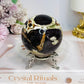 Large Money Agate Sphere on Stand 354g