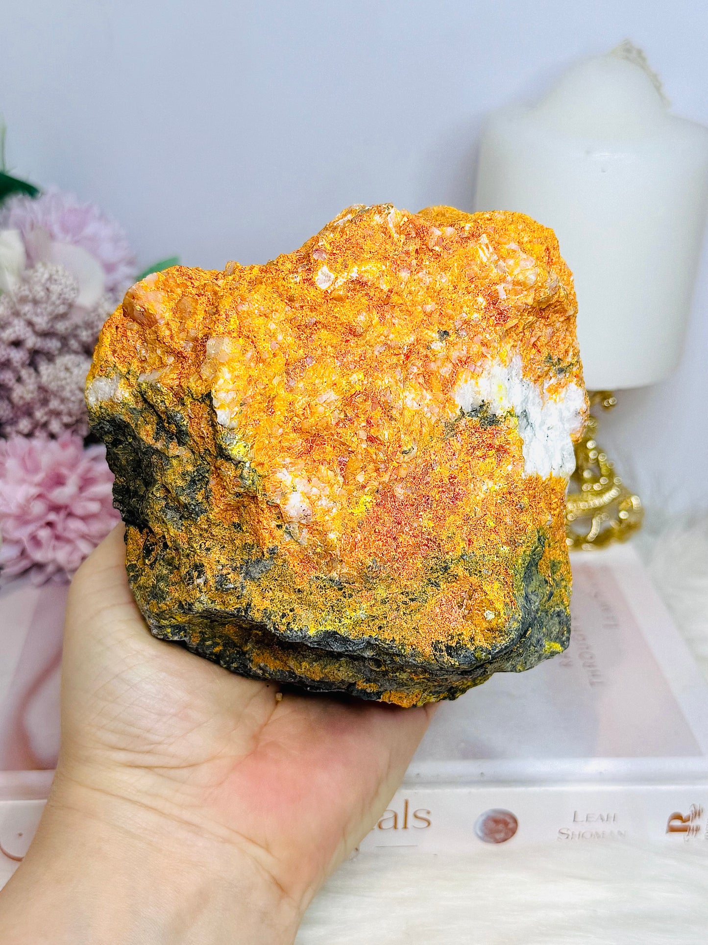 Natural Large Orpiment | Realgar Specimen (Arsenic Sulphide) 1.17KG