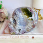 Huge High Grade Ocean Jasper Carved Skull 1.6KG