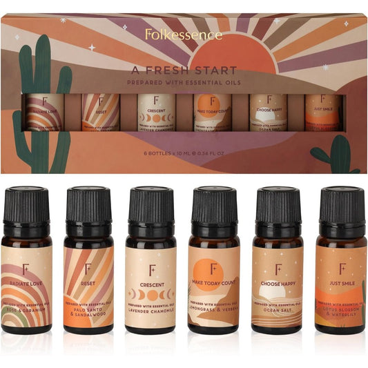 A Fresh Start ~ Essential Oil 6 Piece Gift Pack