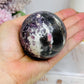 Large Pink Purple Tourmaline Sphere on Stand 328g