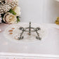 Silver Metal Sphere Stand