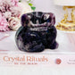 Large Chunky 425gram Dream | Chevron Amethyst Koala Carving
