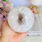 High Grade Absolutely Incredible Large Clear Quartz Druzy Sphere From Brazil 845grams