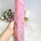 Huge Very Pink Natural Rose Quartz Tower | Generator 36cm 2.17KG