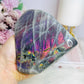 Large Polished Pink & Purple Flash Labradorite Freeform 904g