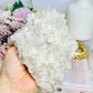 Large Clear Quartz Natural Cluster Specimen 519g