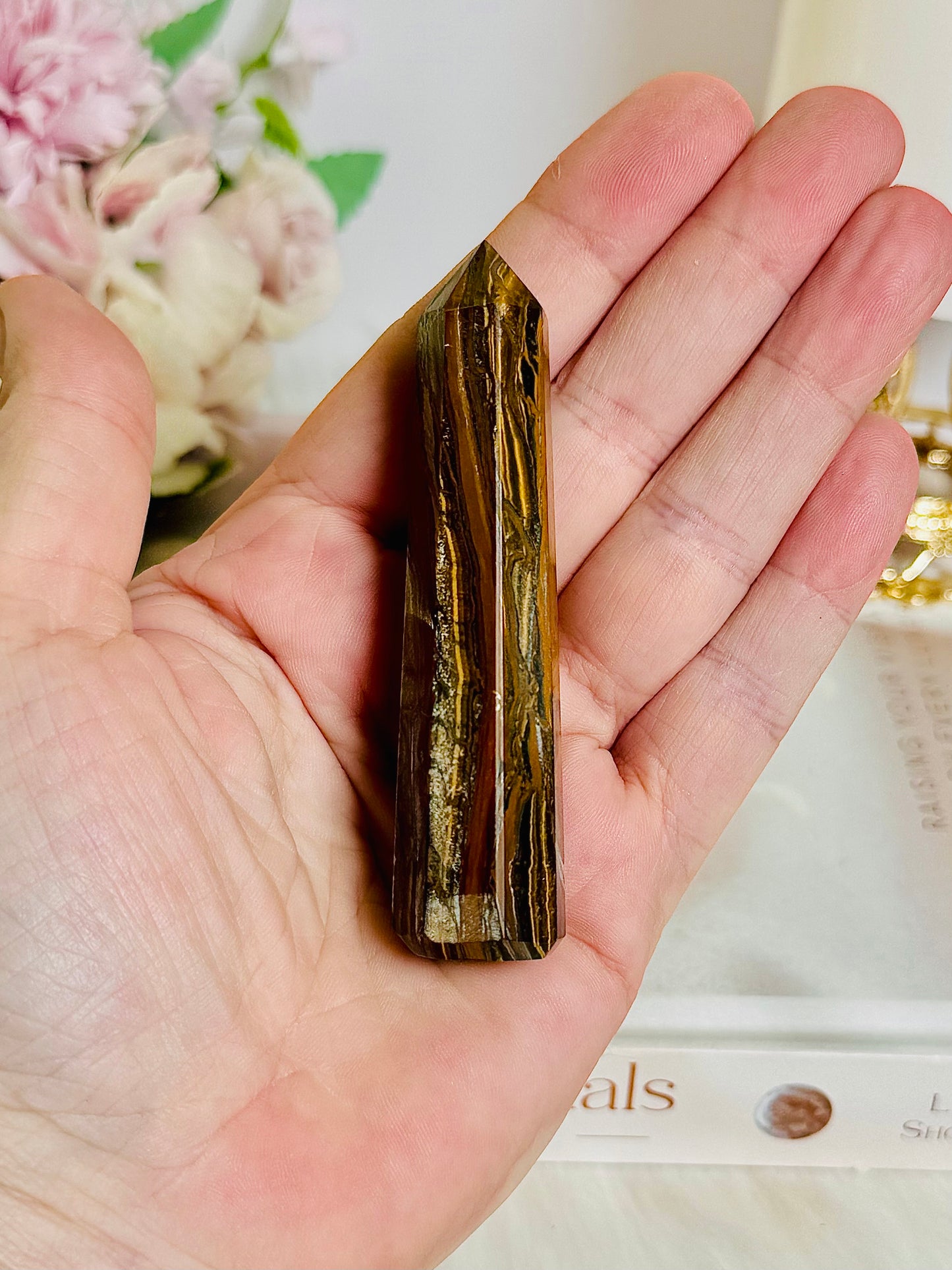 Tigers Eye Tower 8.5cm