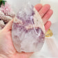 Incredible Large Chunky 12cm Druzy Pink Amethyst Freeform | Flame From Brazil