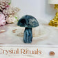 Rare Gobi Agate Carved Mushroom 5cm