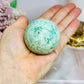 A Rare Stone ~ Genuine Inca Turquoise Sphere 5cm On Stand