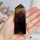 Chocolate Fluorite Tower 9cm