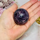 High Grade Purple Fluorite Sphere on Stand 163g