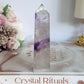 Gorgeous 10cm Phantom Amethyst Tower