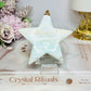Large Caribbean Calcite Star on Stand 8cm (small chip on one point)