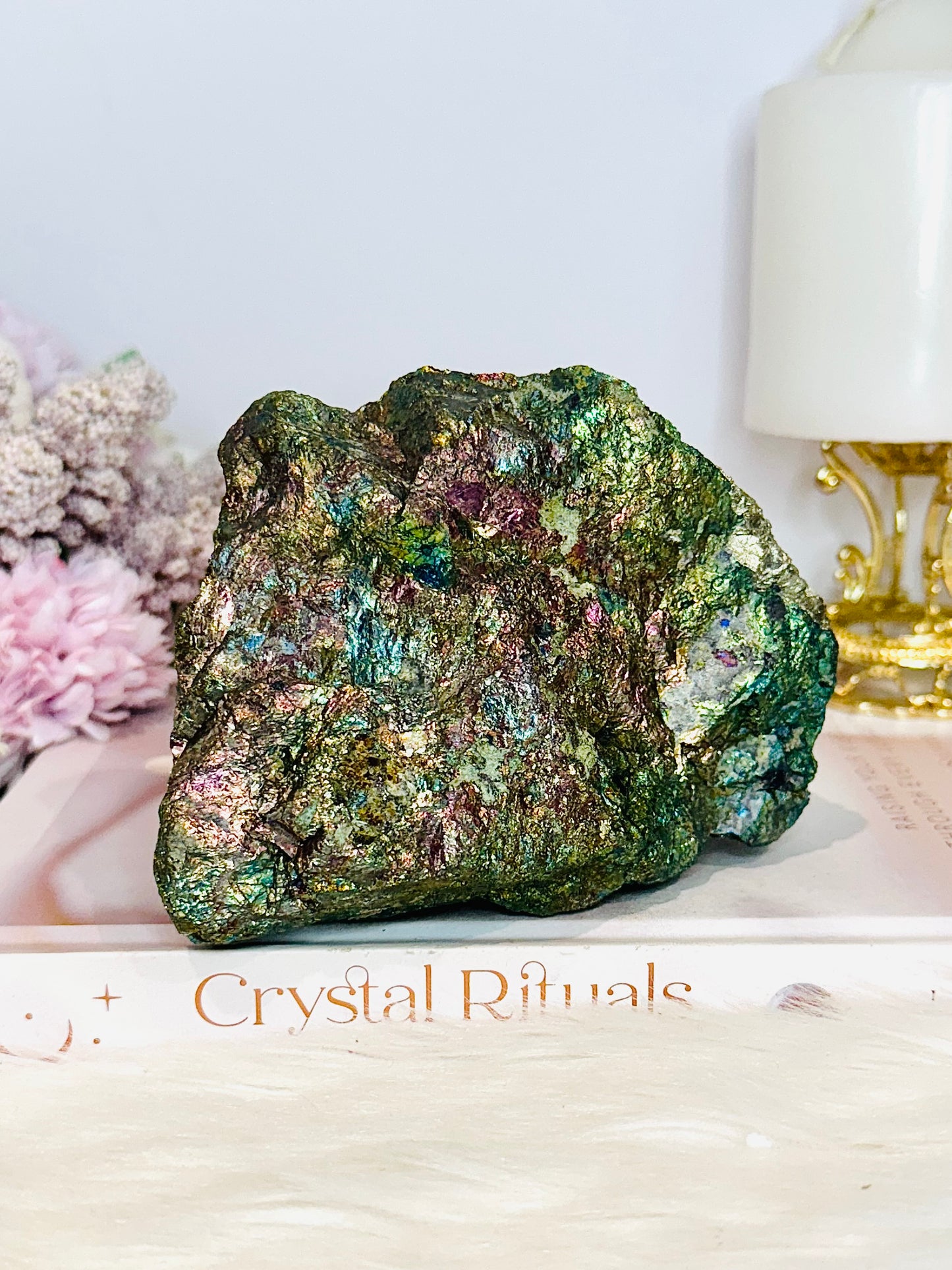 Natural Large Chalcopyrite | Peacock Ore Specimen 937g
