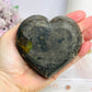 Large High Grade Amethyst Cluster Heart on Stand 414g