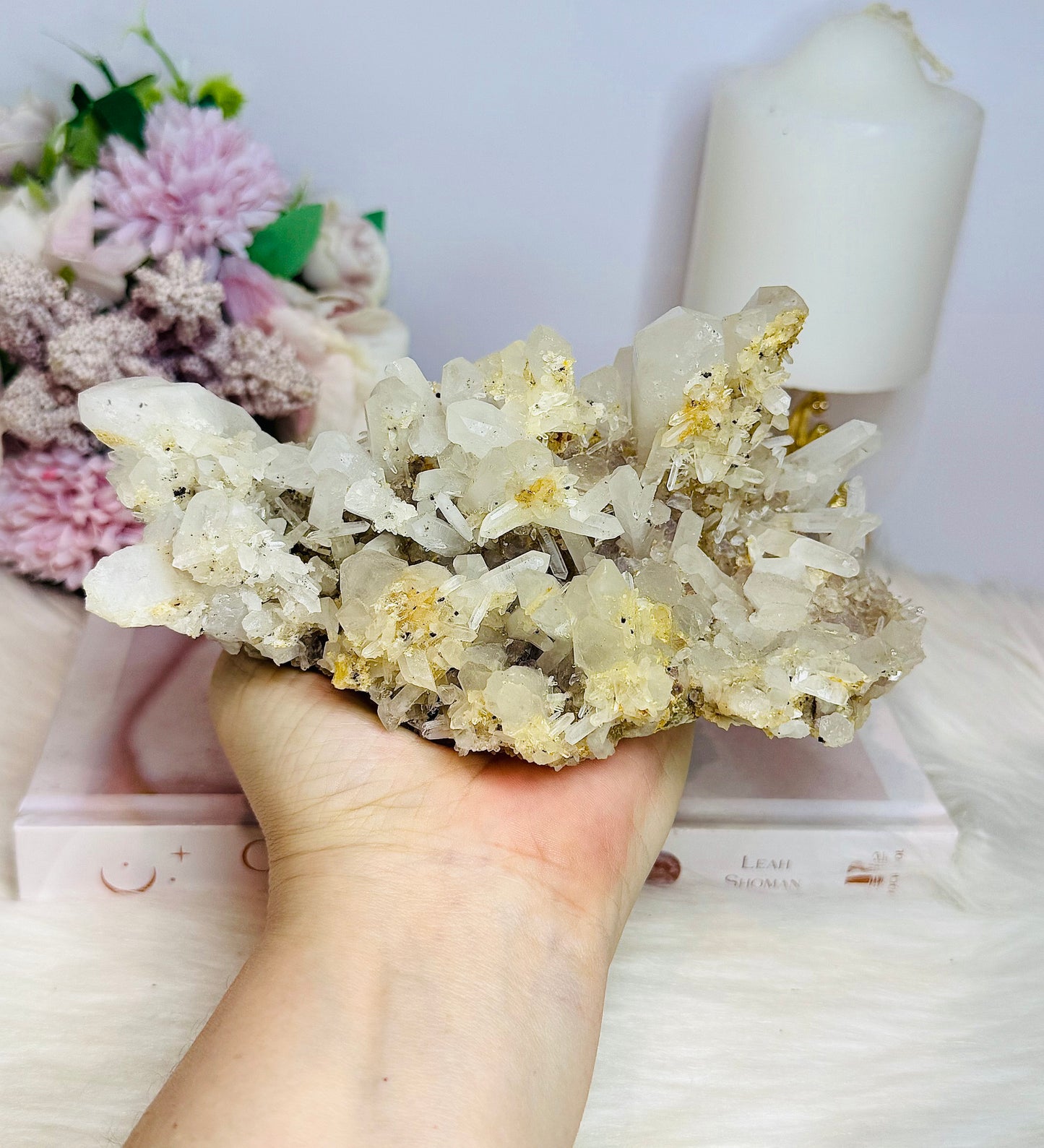 Large Quartz Cluster 17cm 936g