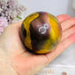 Large Mookaite Jasper Sphere on Stand 371g
