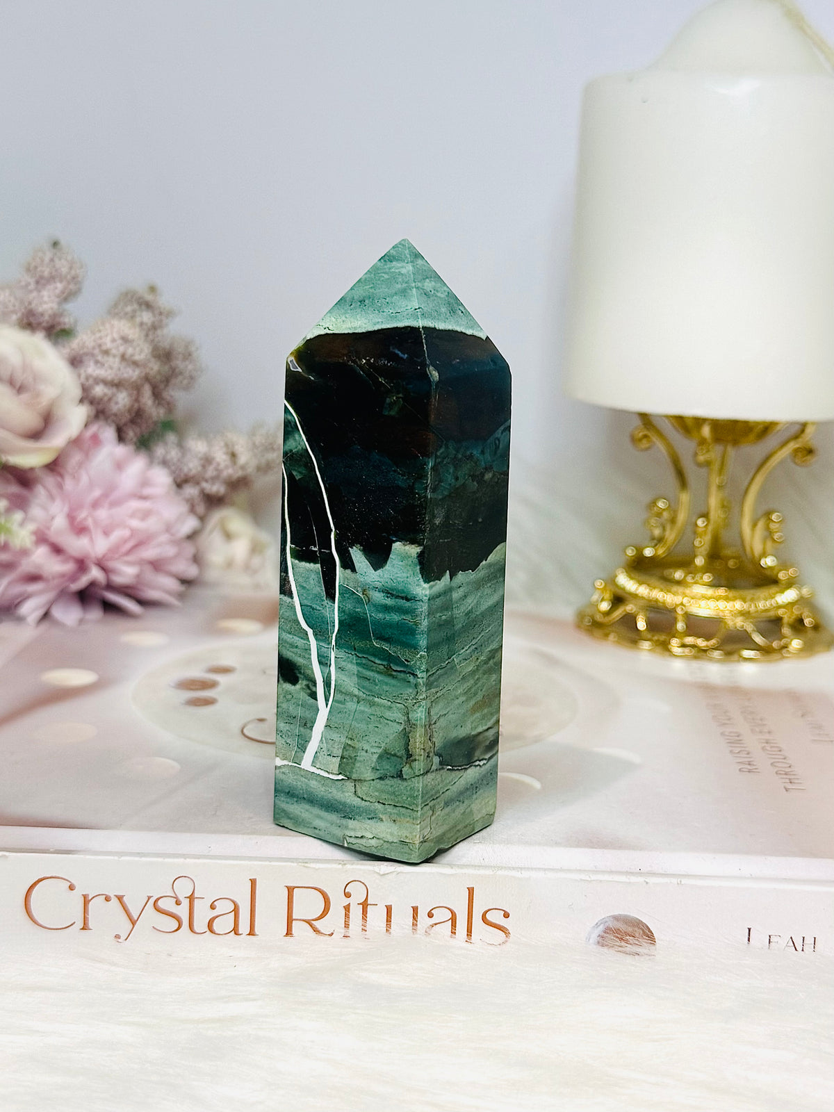 Unicorn Jasper Tower 9.5cm