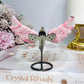 Pink Peruvian Rhodonite Angel Wings 9cm