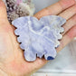 Natural Tiffany Stone Carved Butterfly On Stand