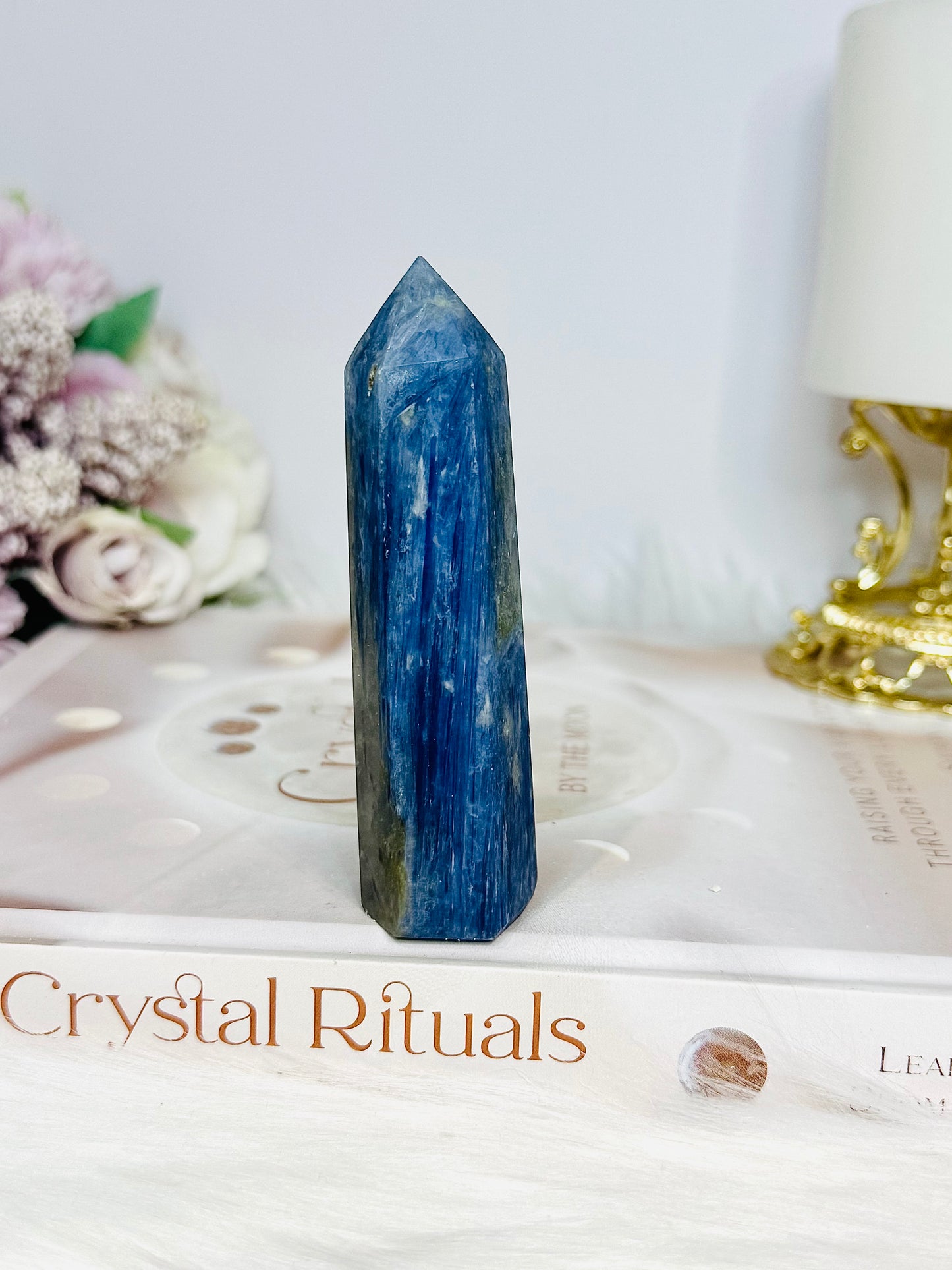 Natural Blue Kyanite Chunky Tower 9.5cm