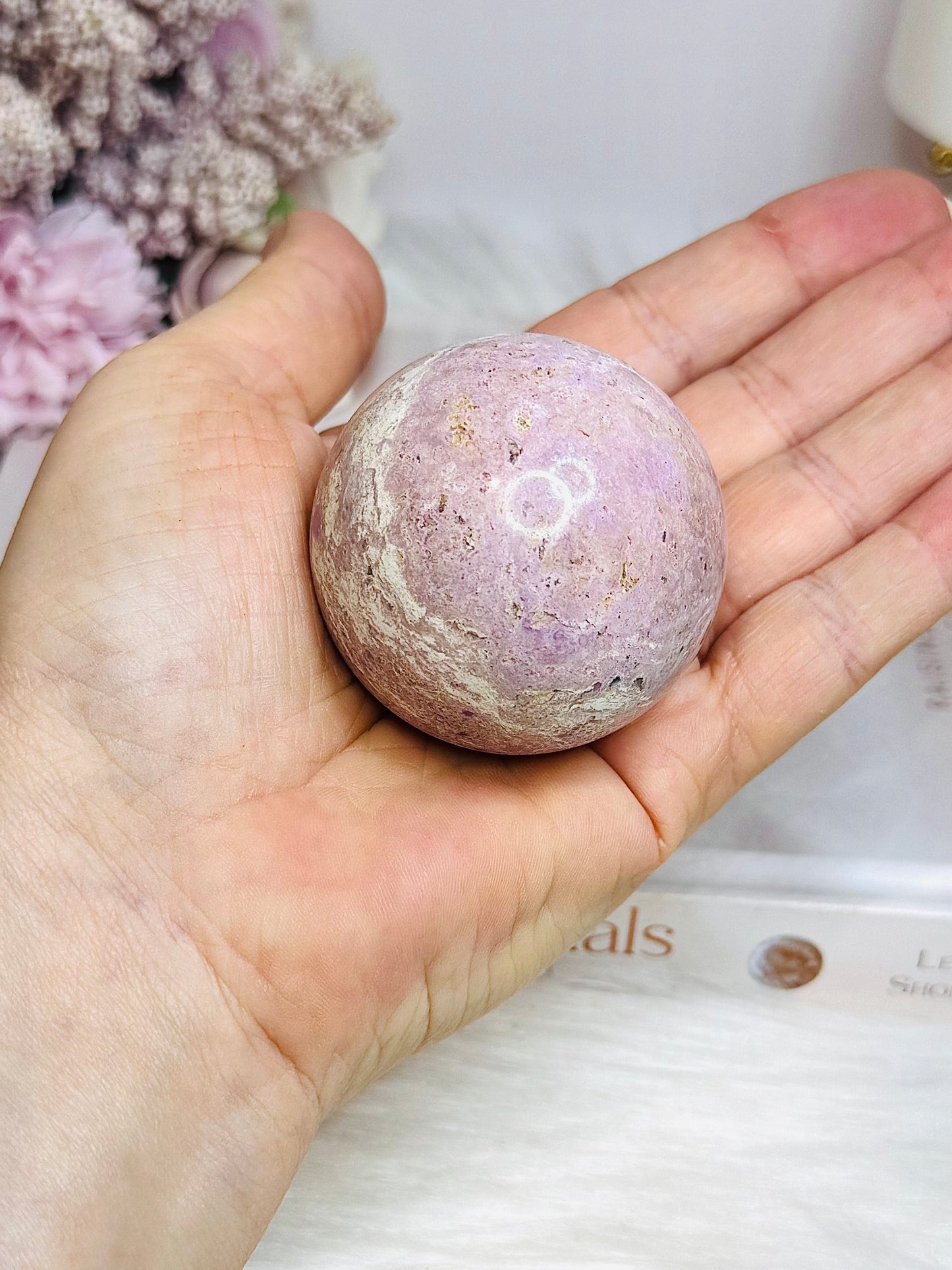 Phosphosiderite Sphere On Stand 141g