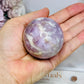 Pink Tourmaline Sphere on Stand 206g