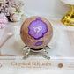Phosphosiderite Sphere on Stand 284g