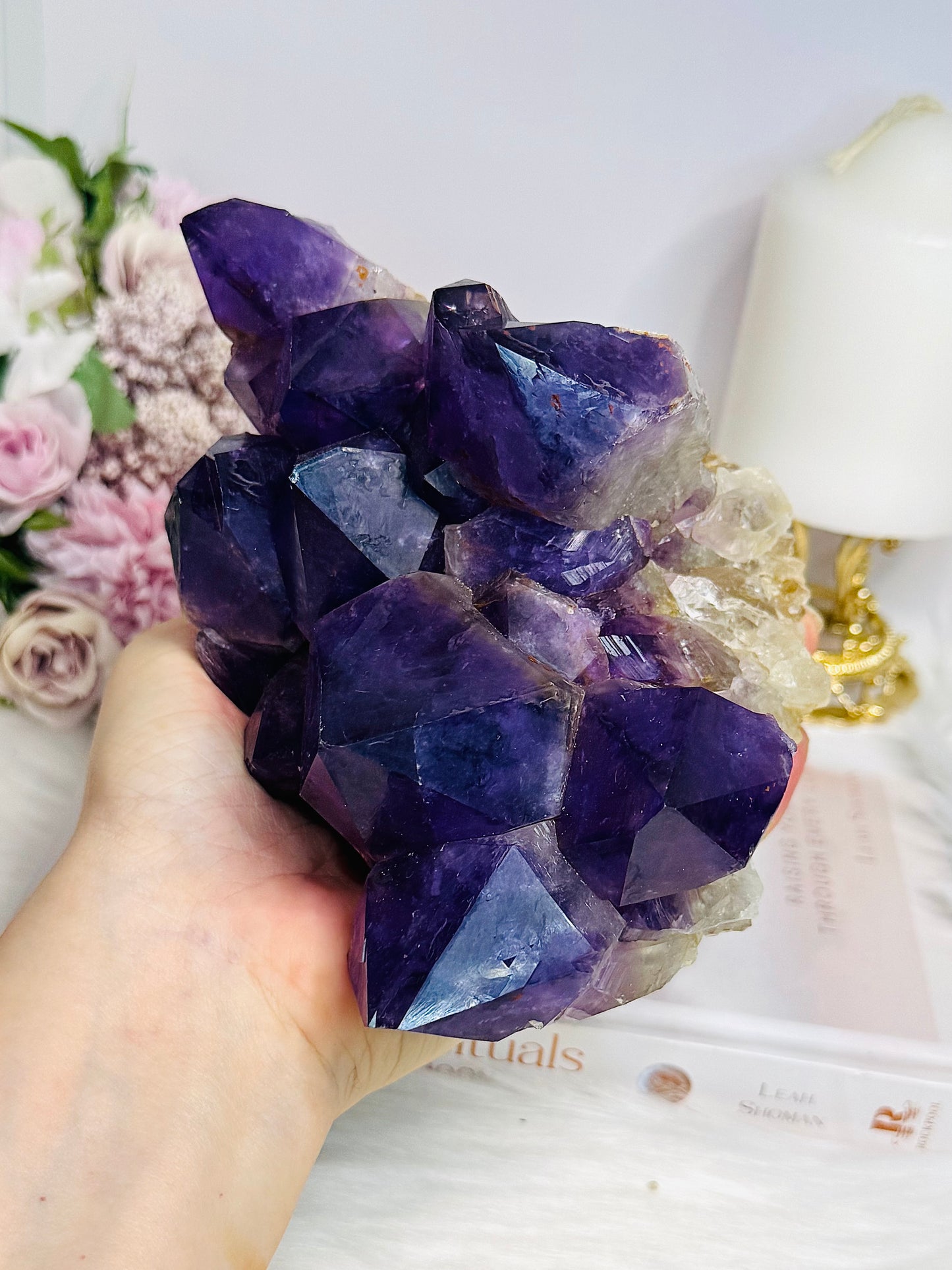 Large Natural Amethyst Cluster 1.5KG