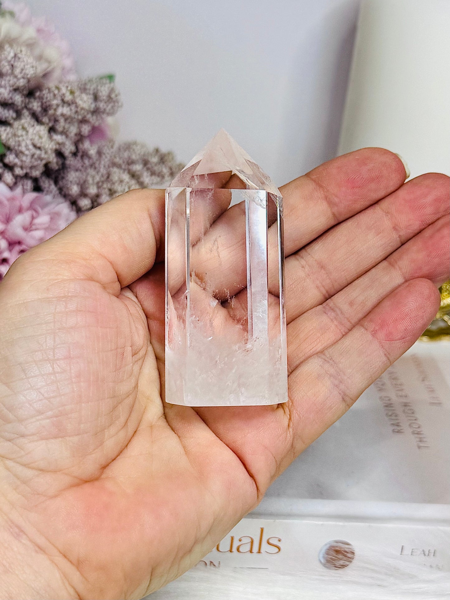 Clear Quartz Tower 7cm
