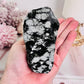 Natural Large Chunky 10cm 366grams Snowflake Obsidian Freeform