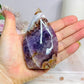 Crazy Lace Agate X Amethyst Flame 10cm