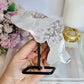 Pink Amethyst Carved Dolphin On Stand 12.5cm